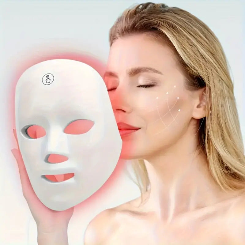 Máscara Facial LED-Terapia Rejuvenecedora "Red Light"