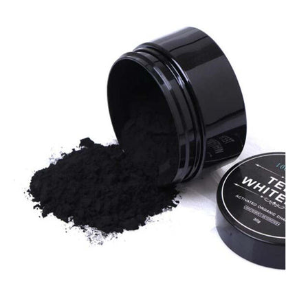 Kit Sonrisa Blanca: Carbón Activo Vegano + Cepillo de Bambú
