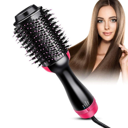 Cepillo Secador y Voluminizador 3-en-1 – Edición Rosa