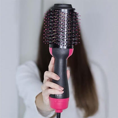 Cepillo Secador y Voluminizador 3-en-1 – Edición Rosa