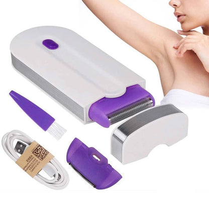 Depiladora Corporal Púrpura TS: Suavidad Impecable sin Irritación