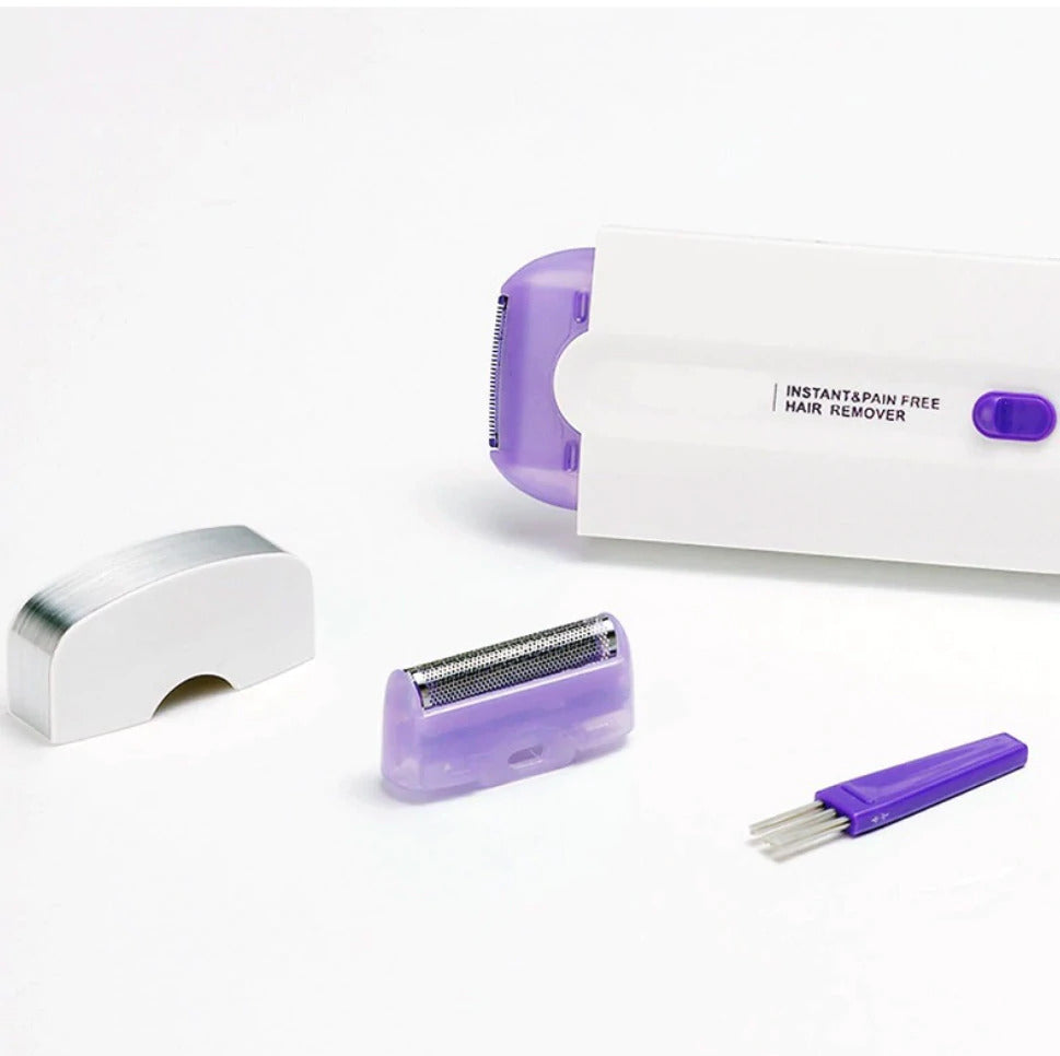 Depiladora Corporal Púrpura TS: Suavidad Impecable sin Irritación