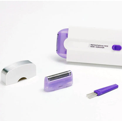 Depiladora Corporal Púrpura TS: Suavidad Impecable sin Irritación