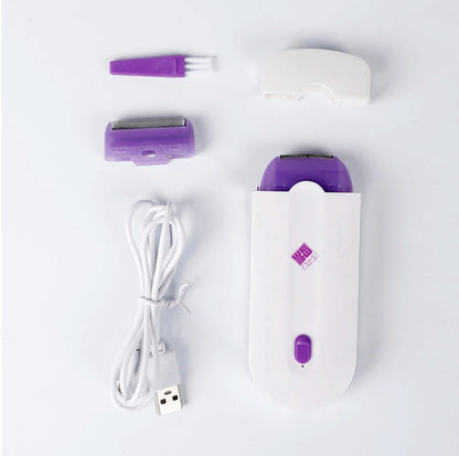 Depiladora Corporal Púrpura TS: Suavidad Impecable sin Irritación