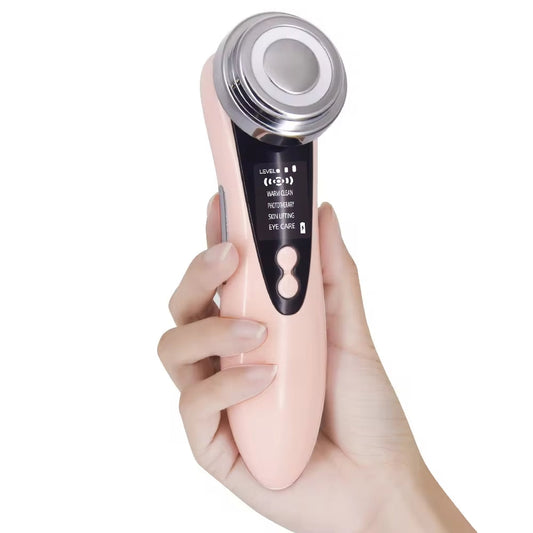 Masajeador Facial de Fototerapia LED: Rejuvenecimiento Inteligente