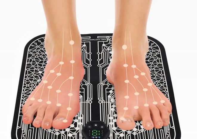 Masajeador de Pies por Electroestimulación EMS