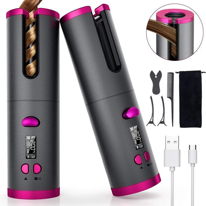 Rizador de Pelo Automático Inalámbrico