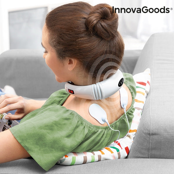 Masajeador Cervical Inteligente con Terapia Electromagnética y Calor