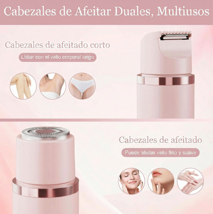 SilkTouch; Depiladora y Afeitadora Dual 2-en-1