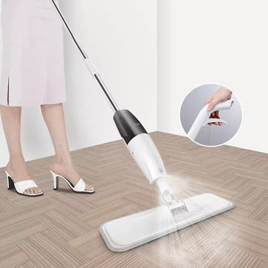 Mopa Articulada con Spray y Depósito Recargable